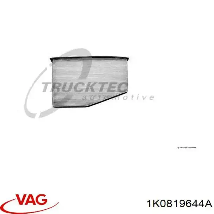 Filtro de cabina VAG 1K0819644A precio, desde 7,13 EUR
