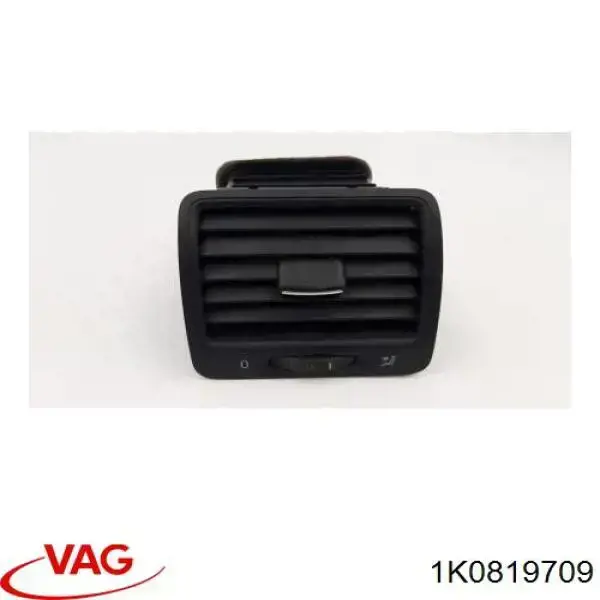 Rejilla de ventilación izquierda del salpicadero VAG 1K0819709
