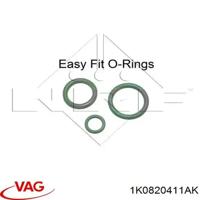 Comprar 1K0820411AK VAG Condensador de aire acondicionado