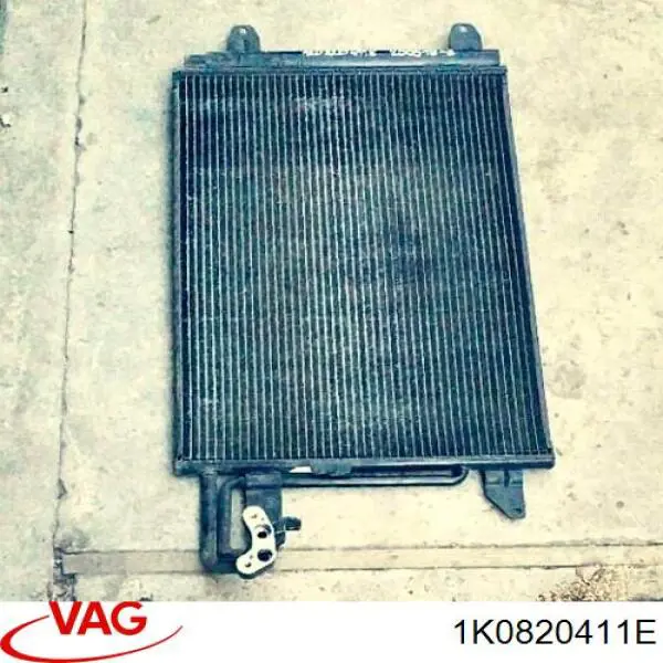 1K0820411E VAG condensador aire acondicionado