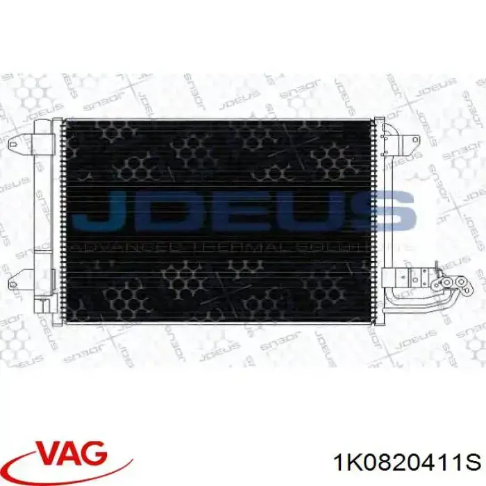 Condensador aire acondicionado 1K0820411S VAG
