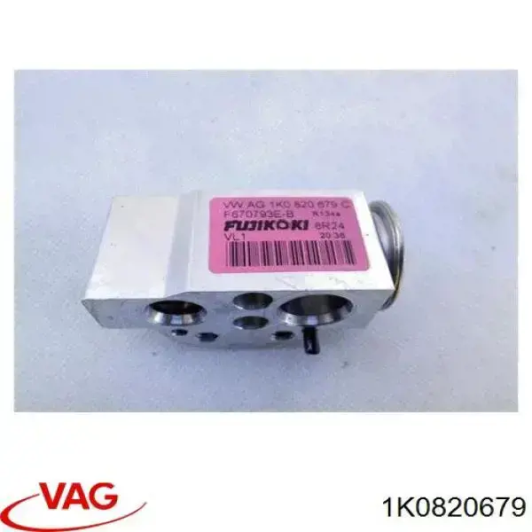Válvula TRV del aire acondicionado 1K0820679 VAG