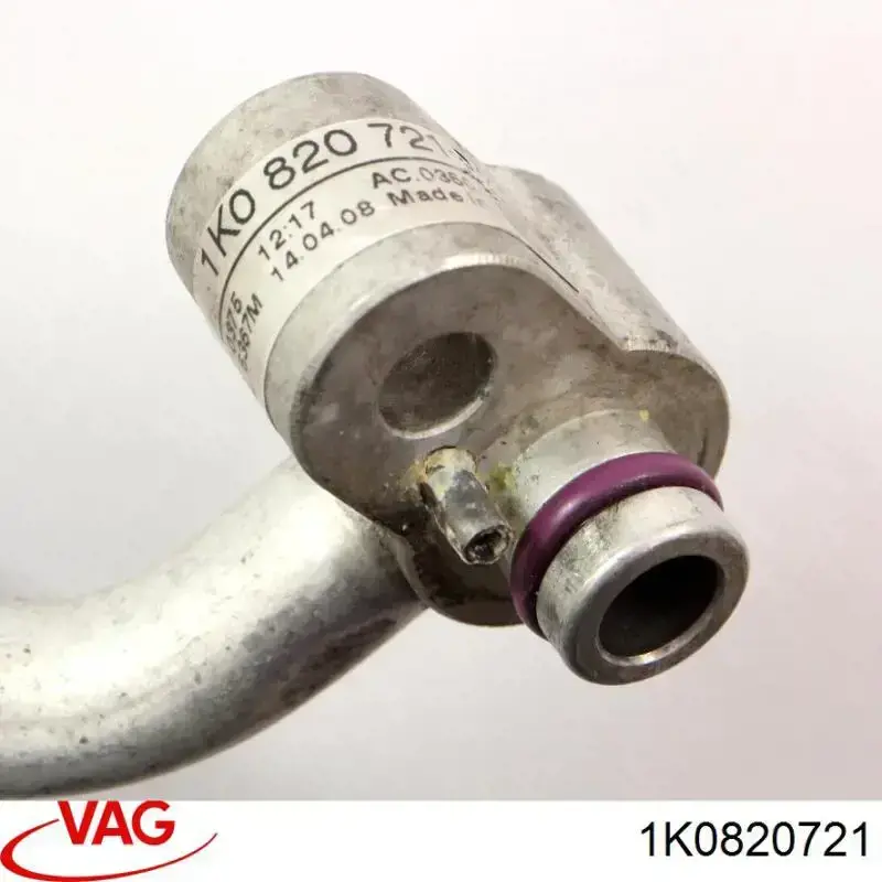 Manguera de aire acondicionado de compresor al condensador VAG 1K0820721 precio, desde 75,50 EUR