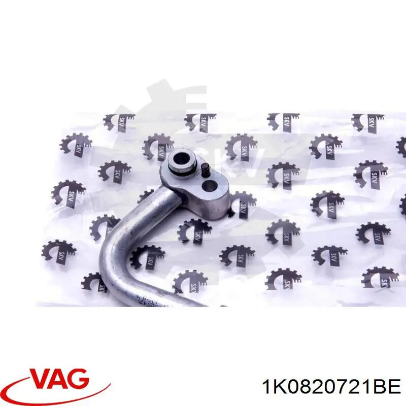 Manguera de aire acondicionado de compresor al condensador V15200064 Vemo