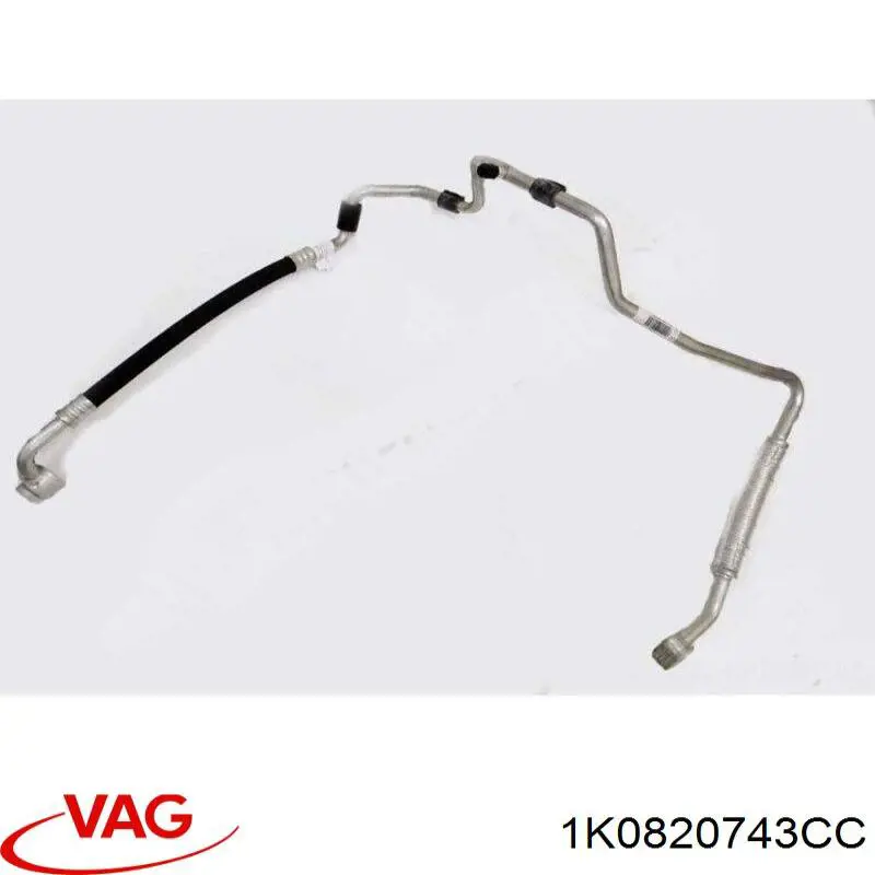 Manguera de aire acondicionado, de deshidratador a compresor VAG 1K0820743CC precio, desde 63,89 EUR