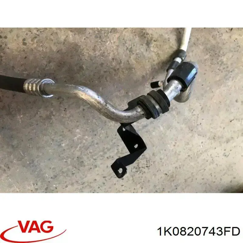 Comprar 1K0820743FD VAG Manguera de aire acondicionado de evaporador al compresor
