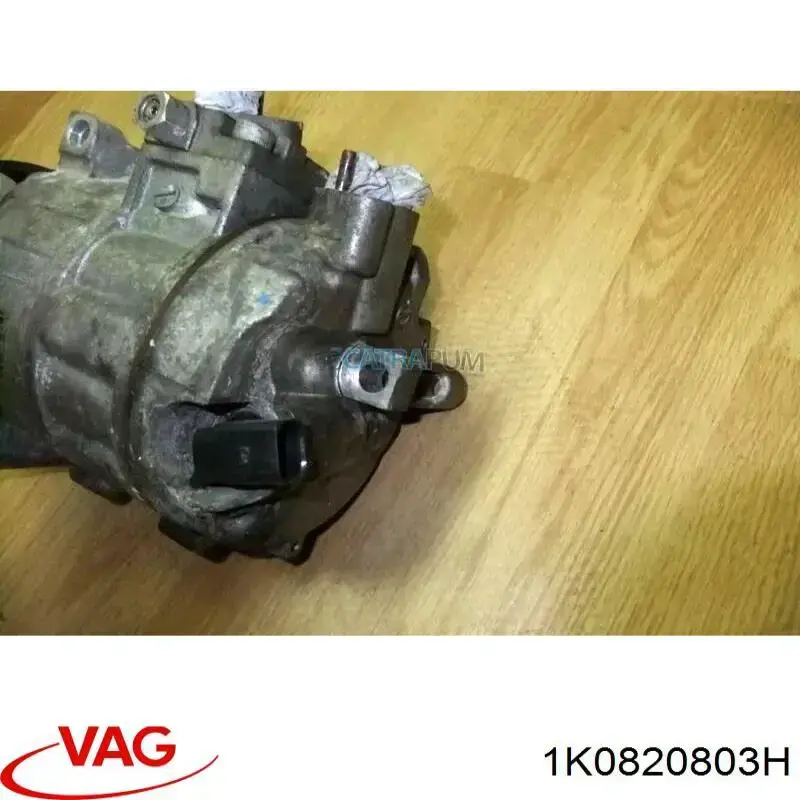 Compresor de aire acondicionado 1K0820803H VAG