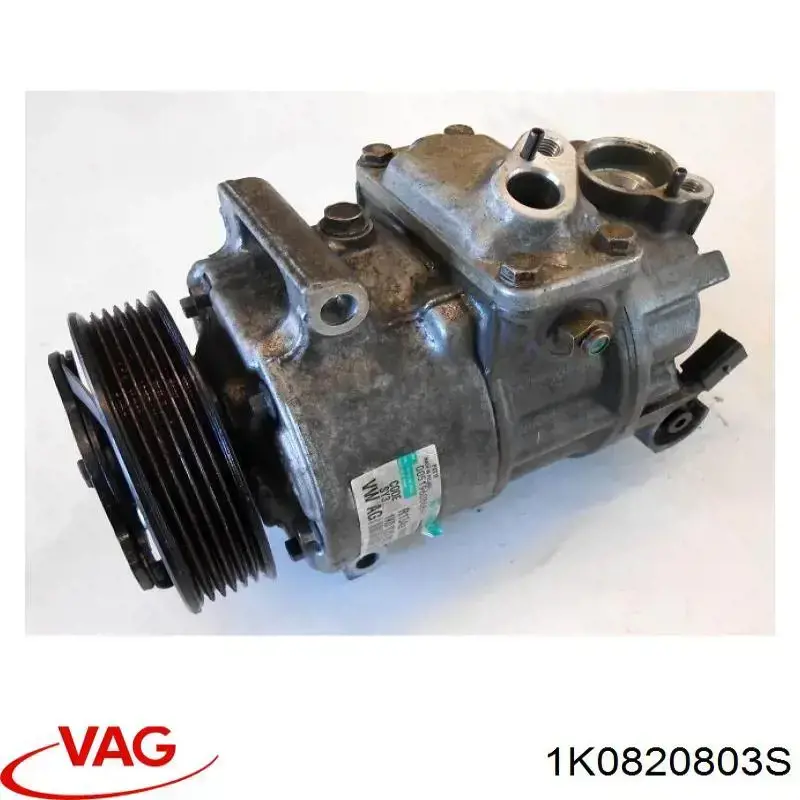 Compresor de aire acondicionado 1K0820803S VAG