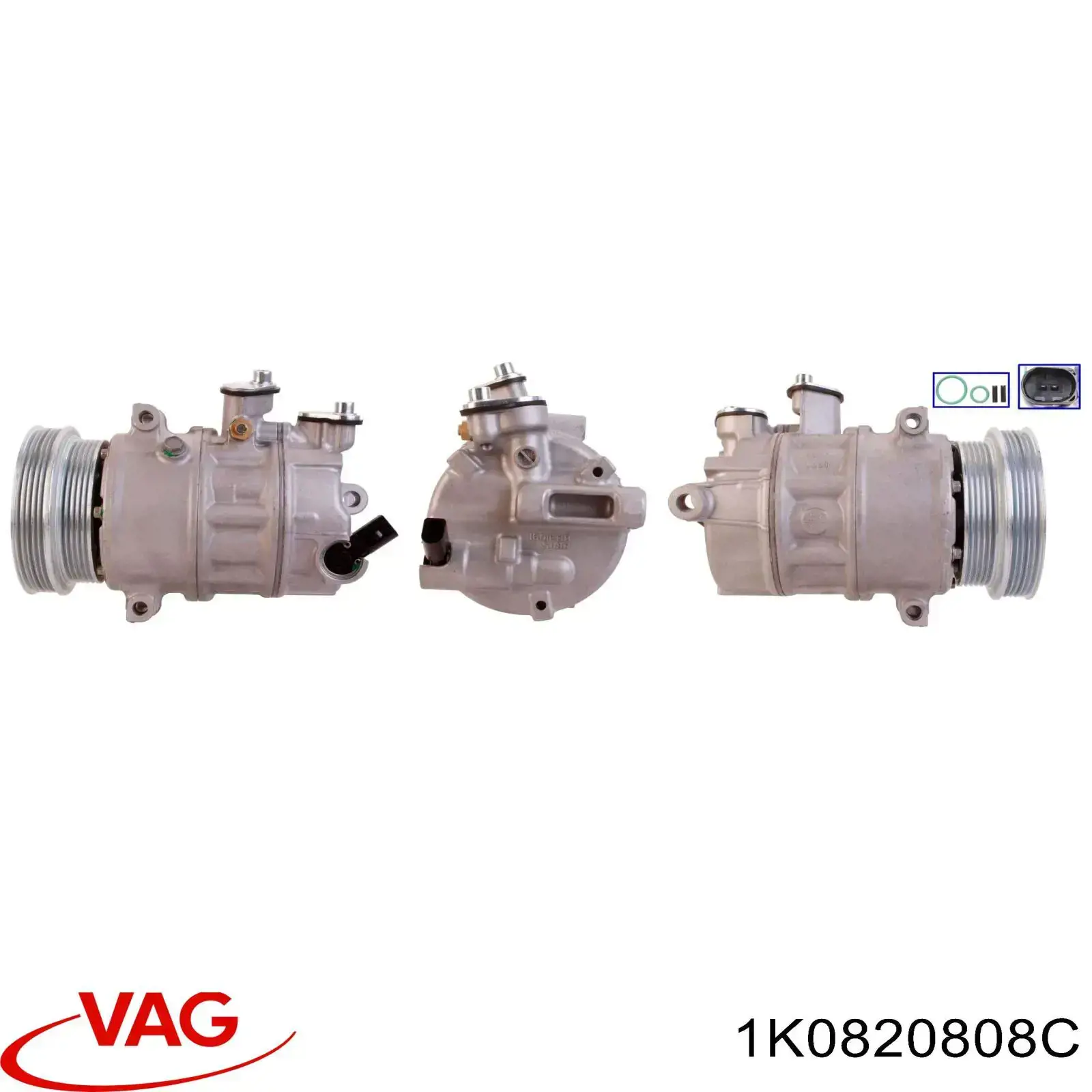 Compresor ac VAG 1K0820808C precio, desde 292,89 EUR