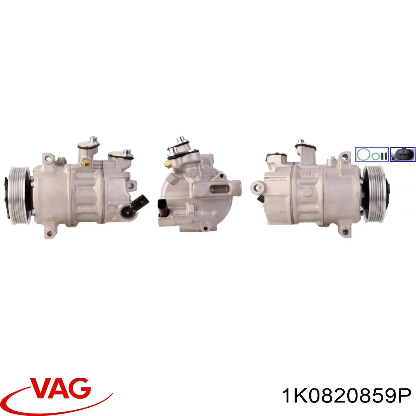 Comprar 1K0820859P VAG Compresor de aire acondicionado coche