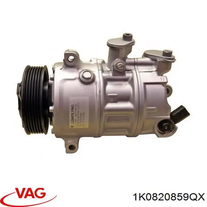 Compresor de aire acondicionado 1K0820859QX VAG