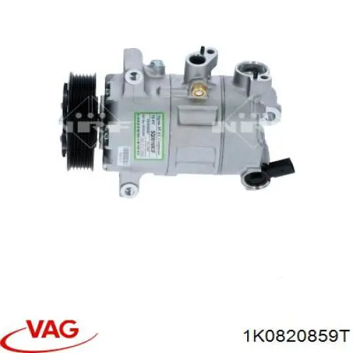 Compresor de aire acondicionado 1K0820859T VAG