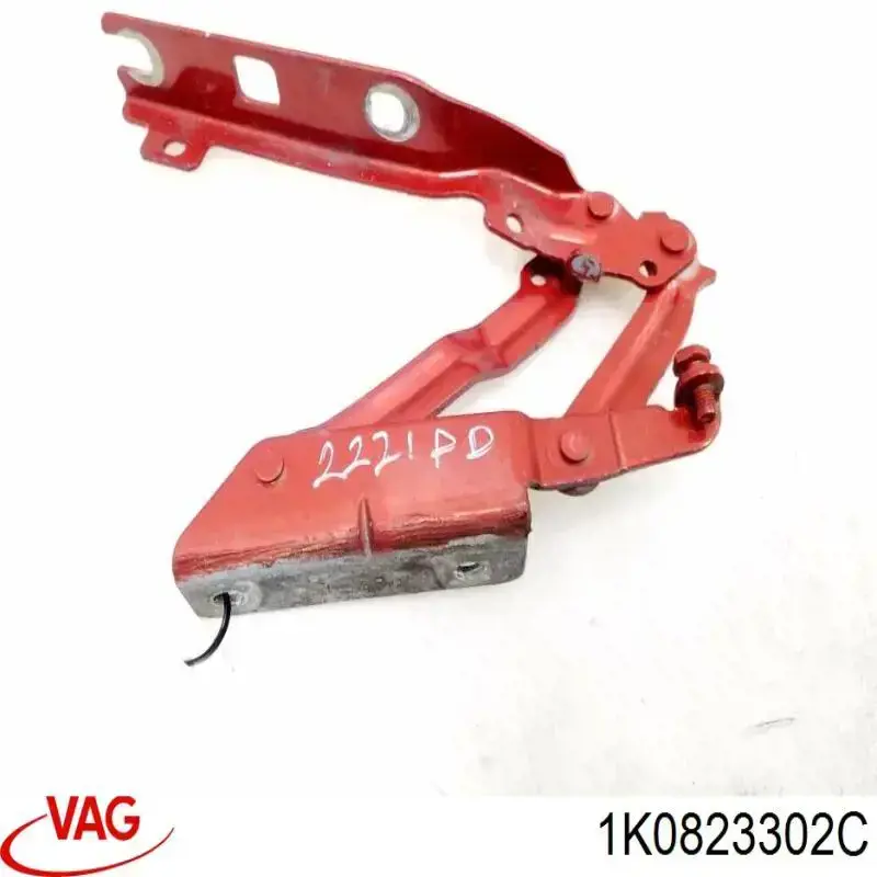 Bisagra derecha del capó VAG 1K0823302C precio, desde 34,51 EUR