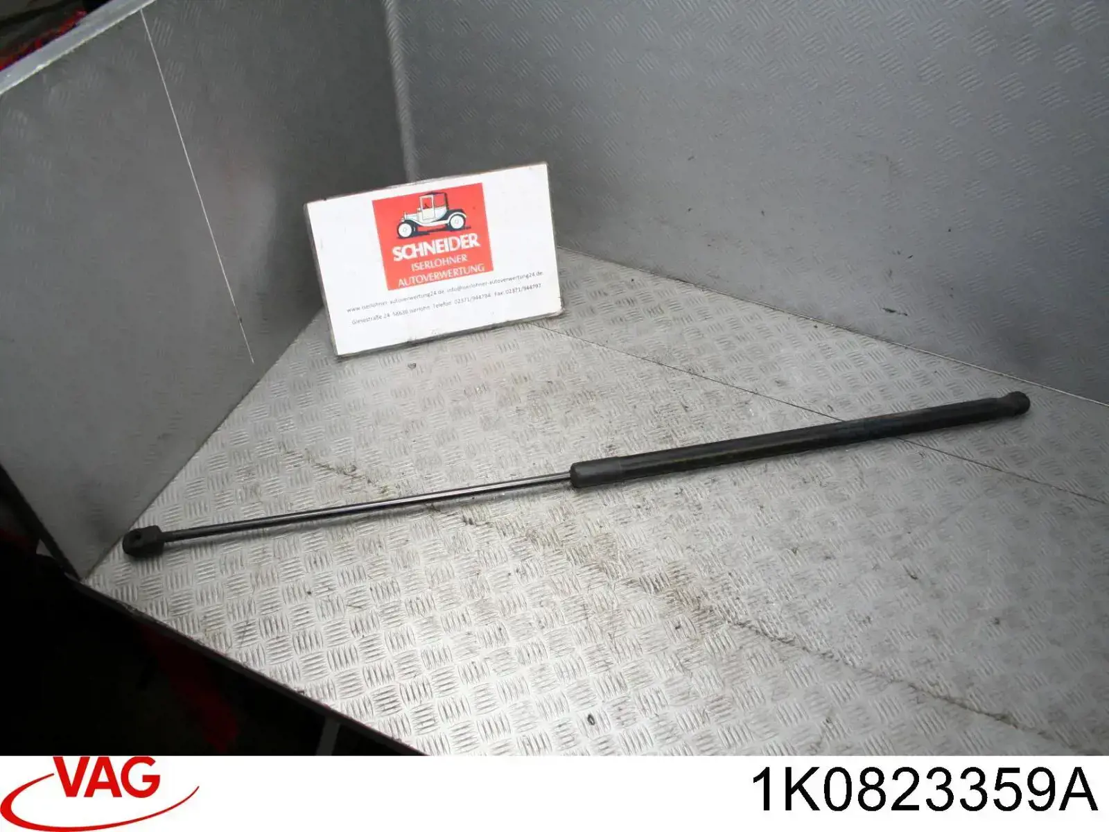 Muelle neumático de capó de motor VAG 1K0823359A