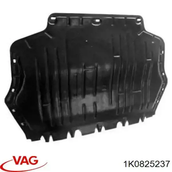 1K0825237 VAG Protector antiempotramiento del motor delantera