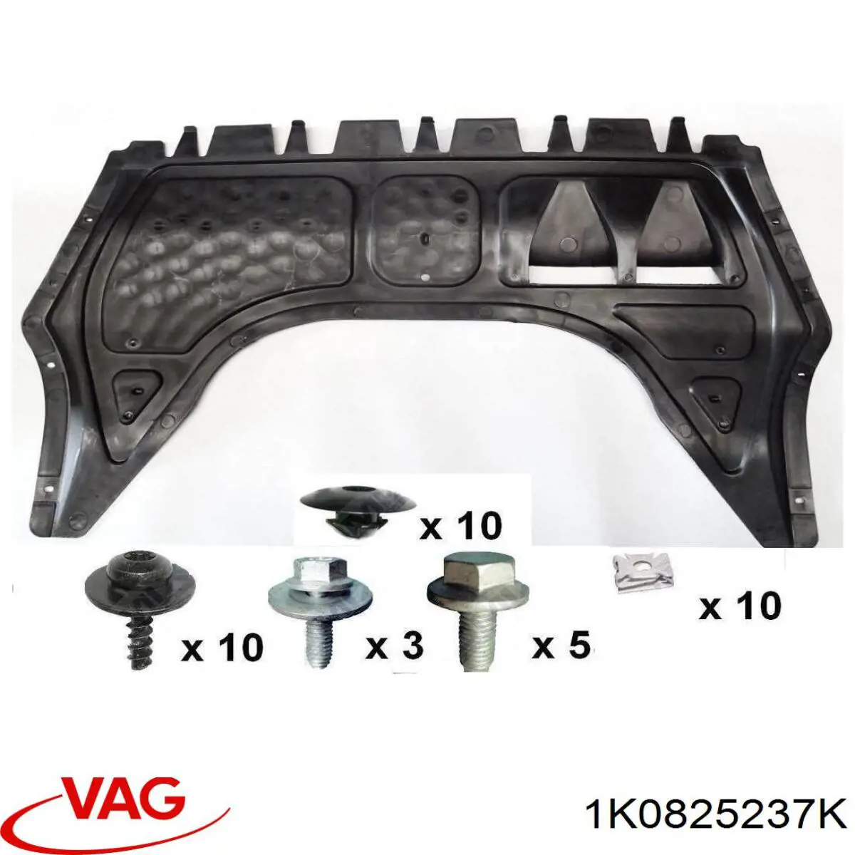 Comprar 1K0825237K VAG Protección delantera del motor