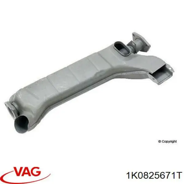 Comprar 1K0825671M VAG Protección de bajos, parte central