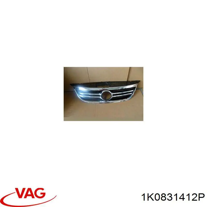 1K0831412P VAG Bisagra de la puerta delantera derecha
