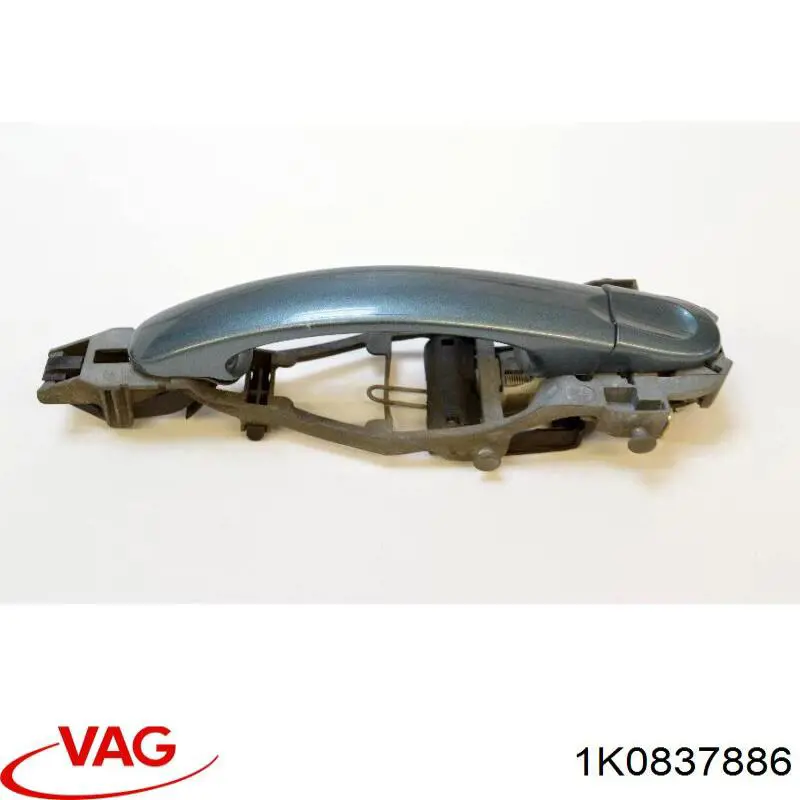 1K0837886 VAG Soporte de manija exterior de puerta delantera derecha
