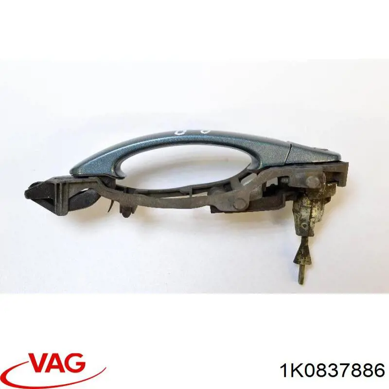 Soporte de manija exterior de puerta delantera derecha VAG 1K0837886 precio, desde 39,20 EUR