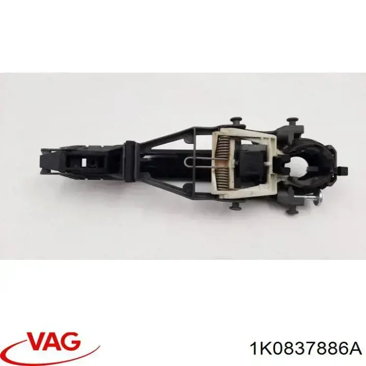 1K0837886A VAG Soporte de manija exterior de puerta delantera derecha