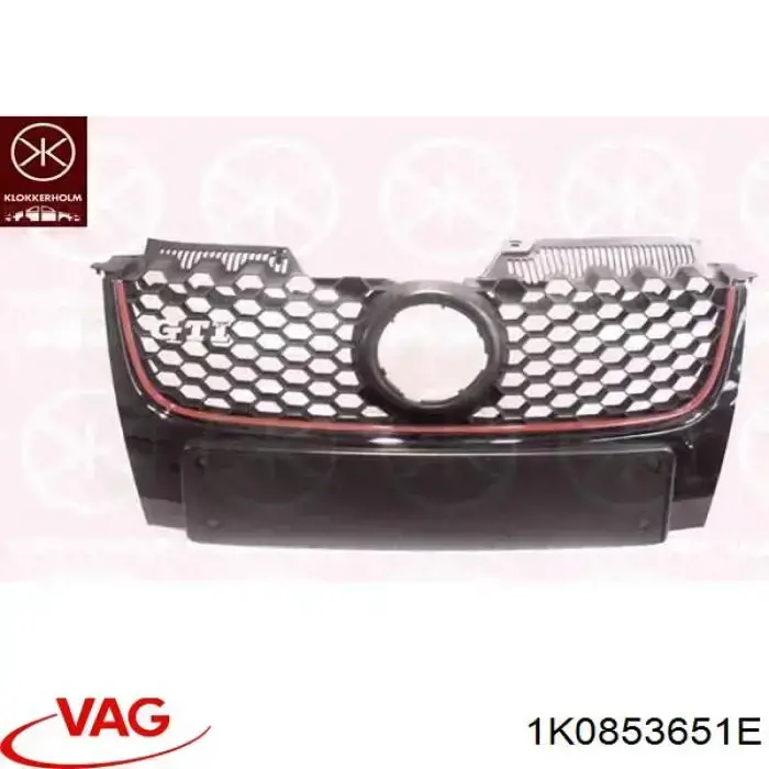 Comprar 1K0853651E VAG Rejilla frontal