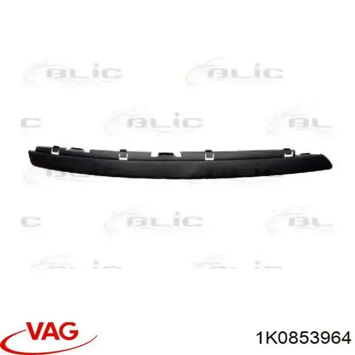 Comprar 1K0853964 VAG Moldura derecha del parachoques delantero