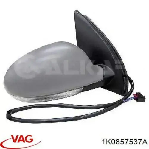 Comprar 1K0857537A VAG Cubierta De Espejo Retrovisor Izquierdo