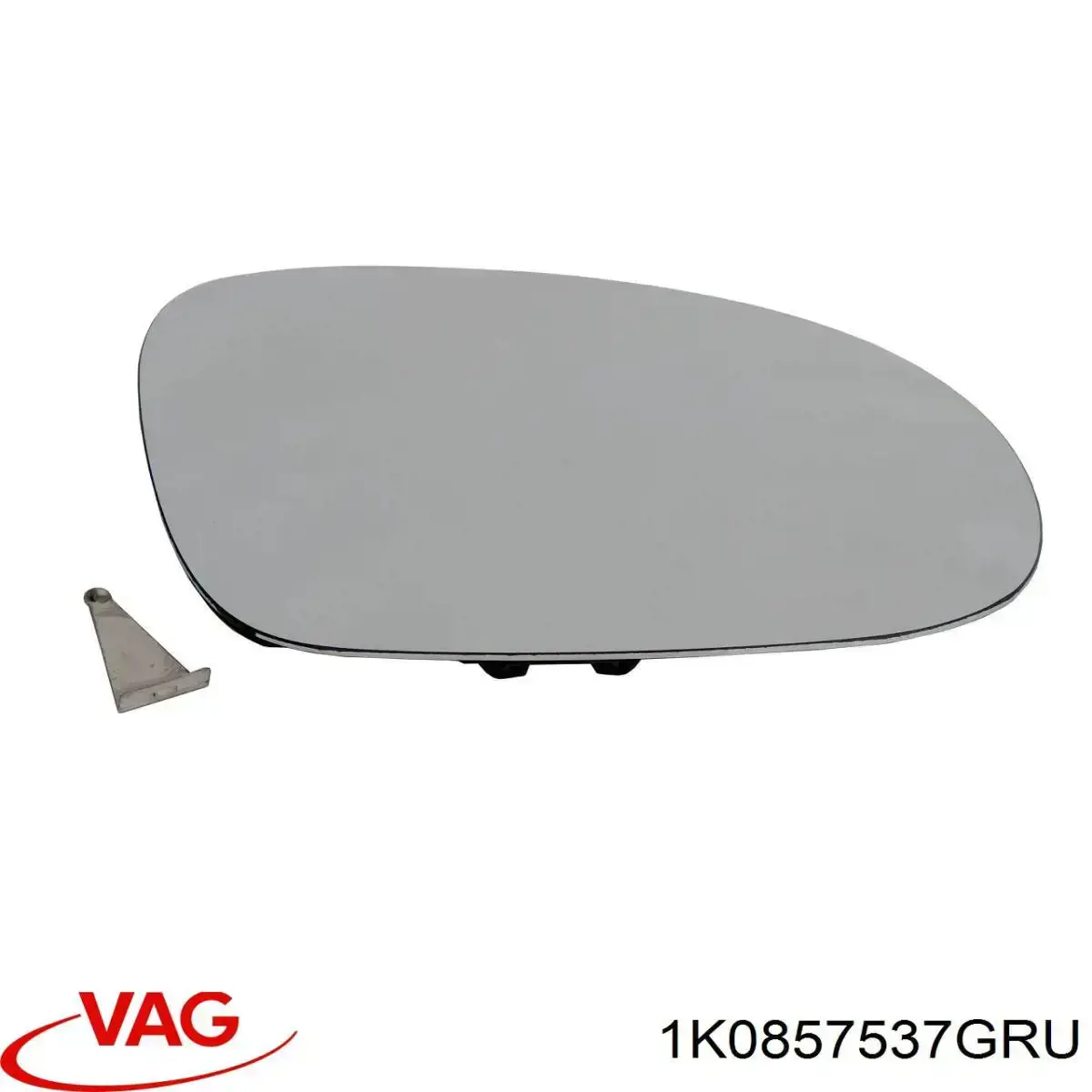 Cubierta del retrovisor del conductor VAG 1K0857537GRU