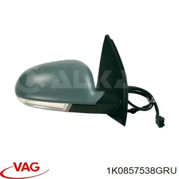 Comprar 1K0857538GRU VAG Cubierta De Espejo Retrovisor Derecho