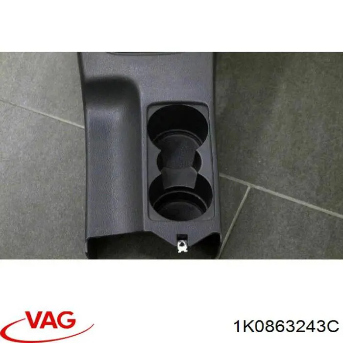 Comprar 1K0863243C VAG Consola central del panel de control