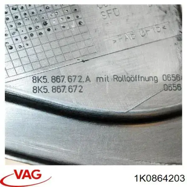 1K0864203 VAG Anilla de amarre de carga