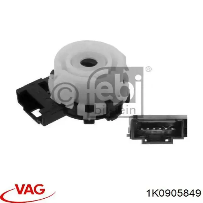 Interruptor de encendido / arranque Volkswagen Golf 6 5K1