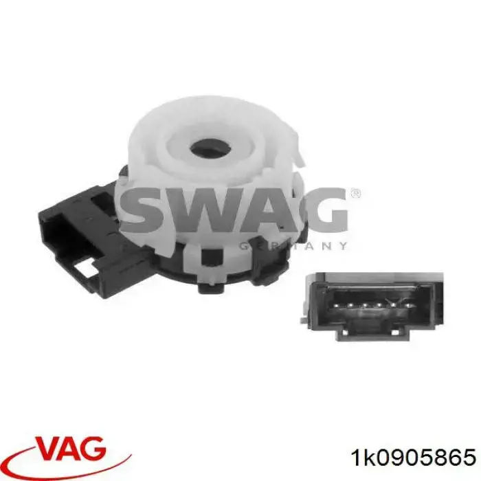 Interruptor de encendido / arranque Volkswagen Golf 6 5K1
