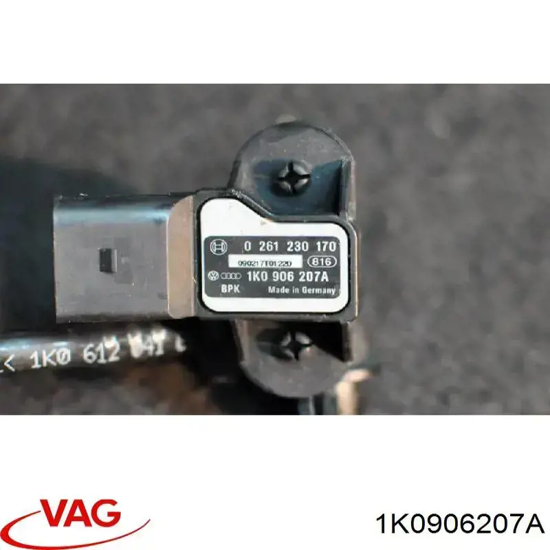 Sensor de vacío del servofreno 1K0906207A VAG