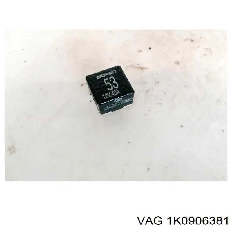 Relé eléctrico multifuncional 1K0906381 VAG