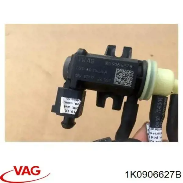 1K0906627B VAG Válvula solenoide de control de presión de sobrealimentación