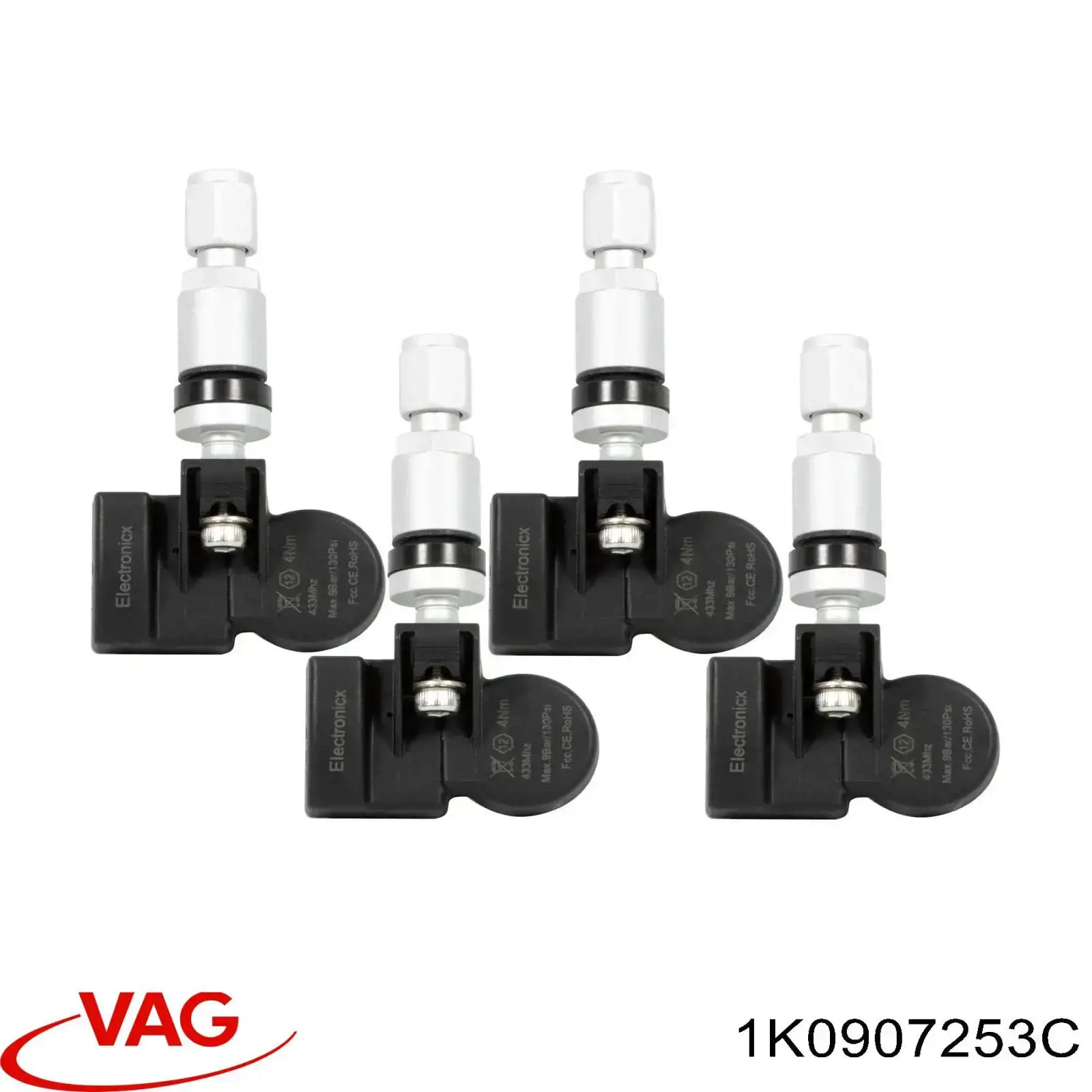 Sensor De Presion De Neumaticos Renault Megane 1 LA0, LA1