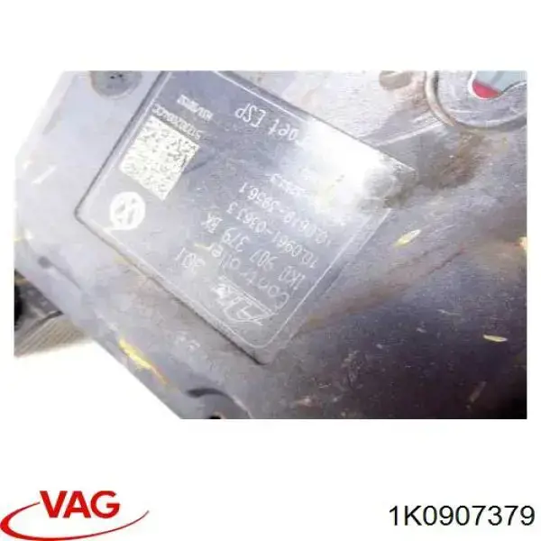 2K0614517ABEF VAG Unidad de control ABS hidráulico