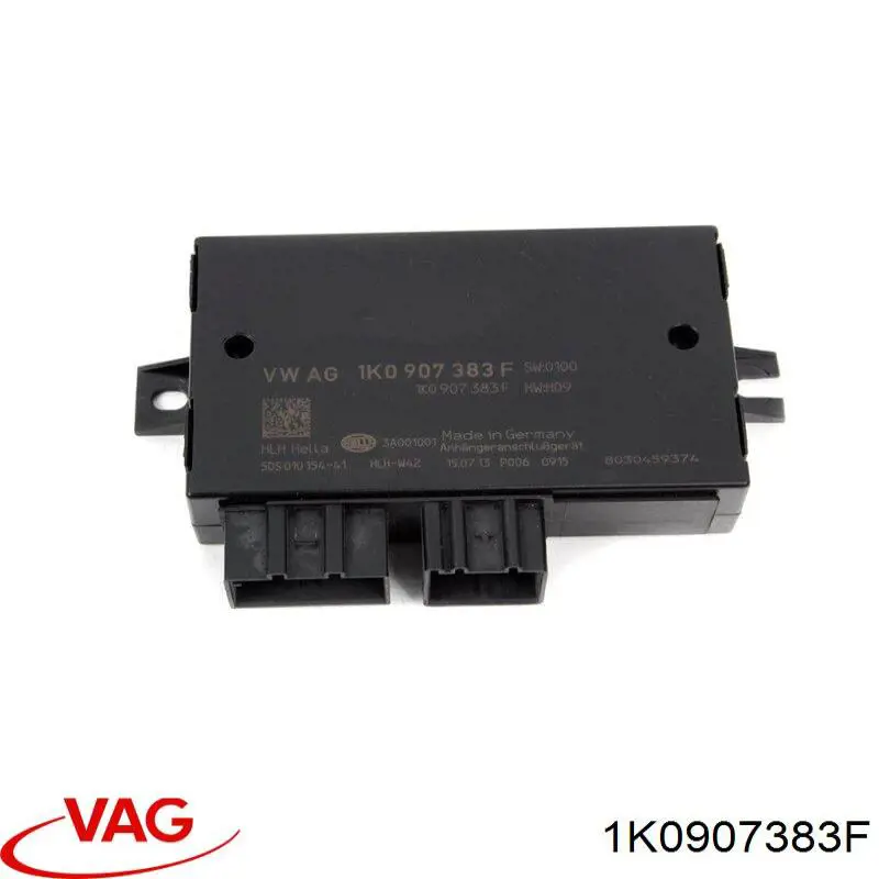 Módulo de enganche de remolque 1K0907383F VAG