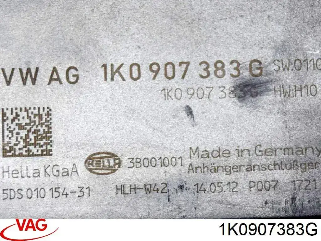 Módulo de enganche de remolque HELLA 5DS010154321