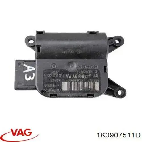 Actuador de compuerta de calefacción VAG 1K0907511D precio, desde 36,50 EUR