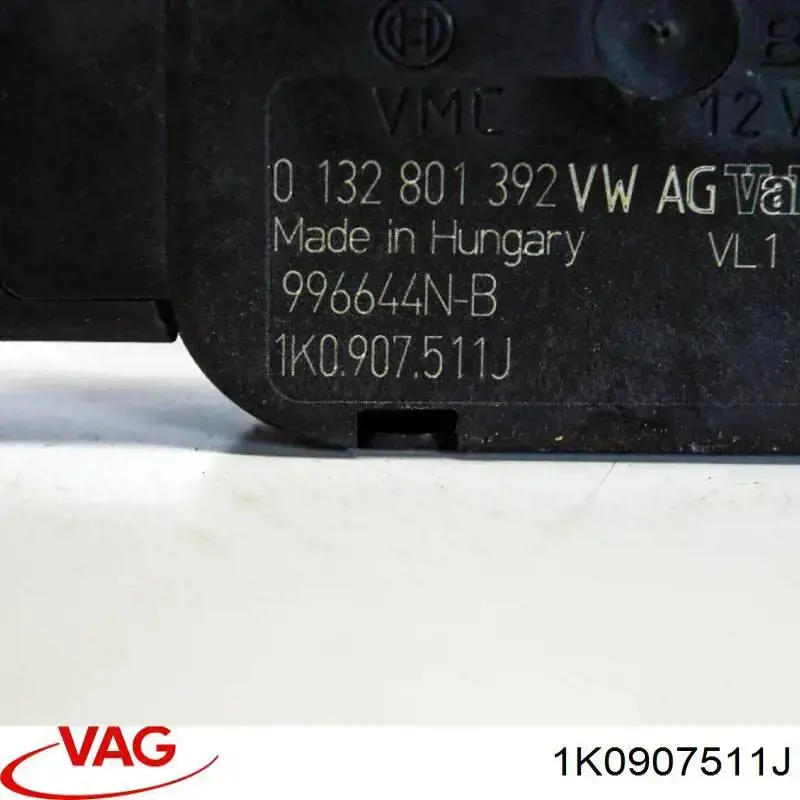 1K0907511J VAG Actuador de compuerta de calefacción