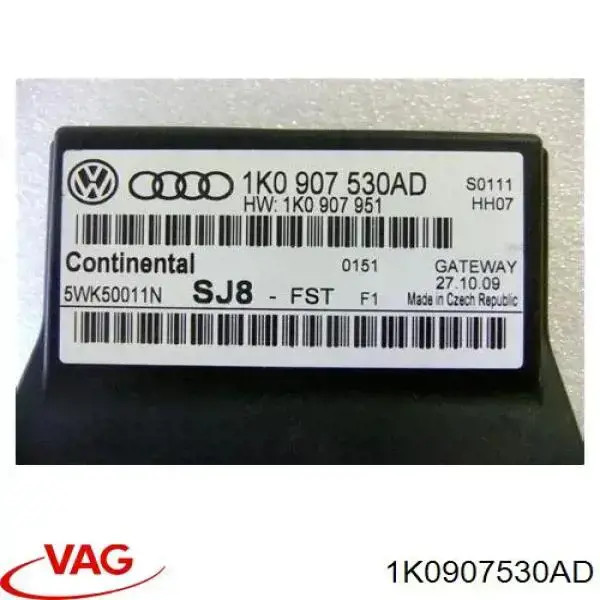 Módulo de interfaz de diagnóstico VAG 1K0907530AD precio, desde 82,76 EUR