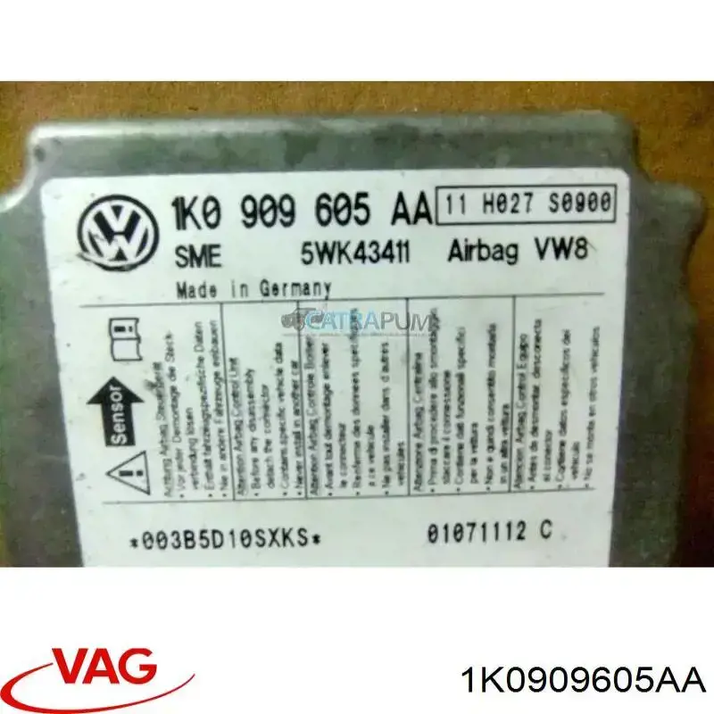  VAG 1K0909605AA precio, desde 45,01 EUR