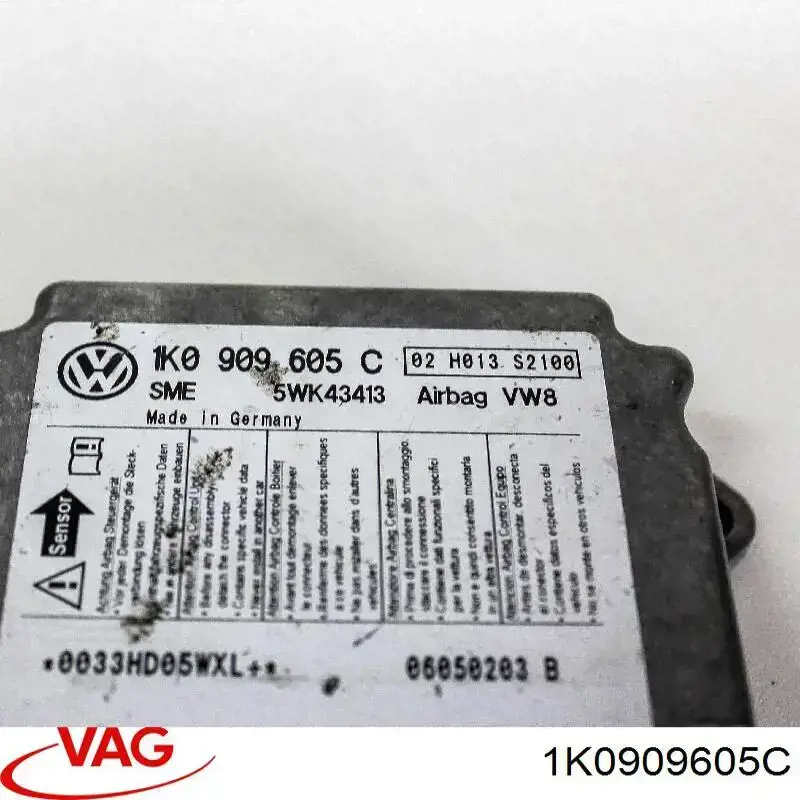 Módulo de control de airbag VAG 1K0909605C precio, desde 46,46 EUR