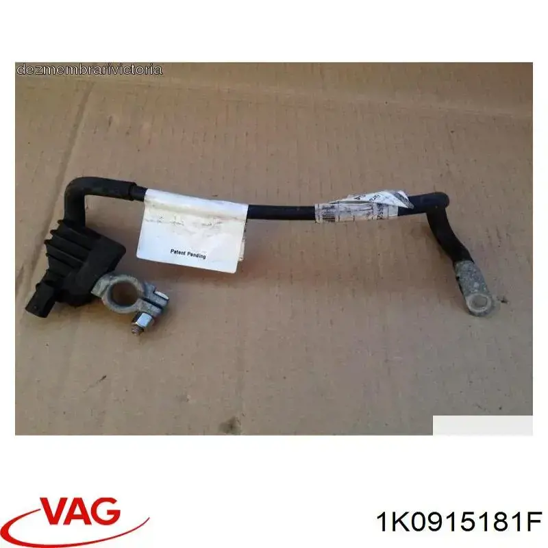 Cable de masa de batería VAG 1K0915181F precio, desde 50,82 EUR