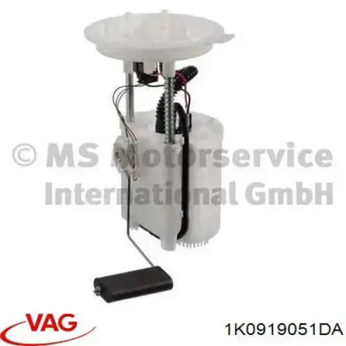 Bomba de gasolina 1K0919051DA VAG