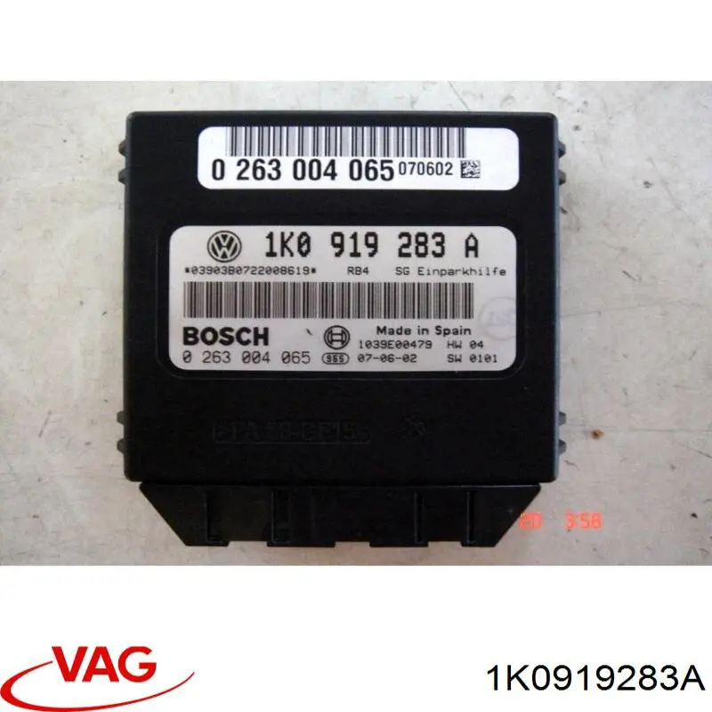 Módulo de control del asistente de aparcamiento VAG 1K0919283A precio, desde 68,24 EUR