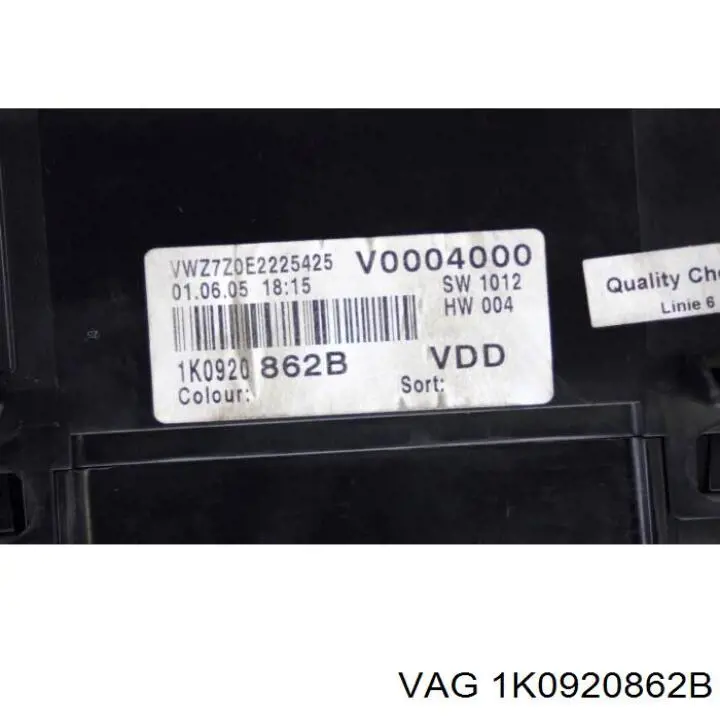 1K0920862B VAG Tablero de instrumentos